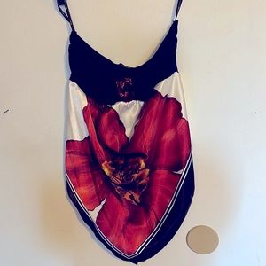 Papaya floral tube top - Size Small